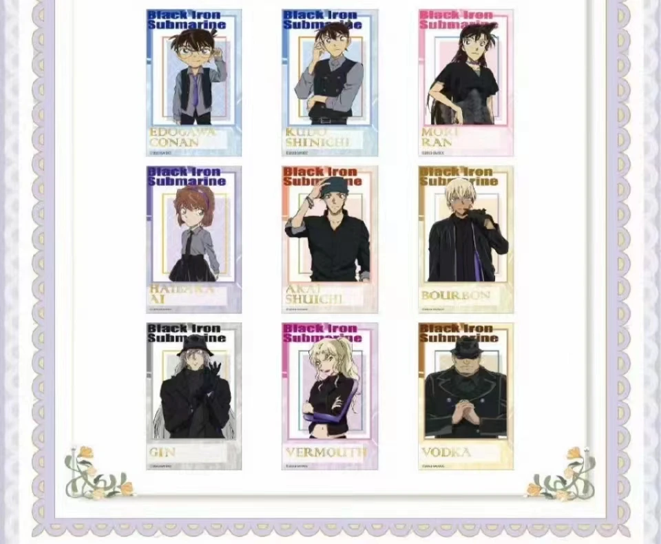 【名侦探柯南】艾漫水波纹角色仿拍立得(盲盒产品，直播代拆）