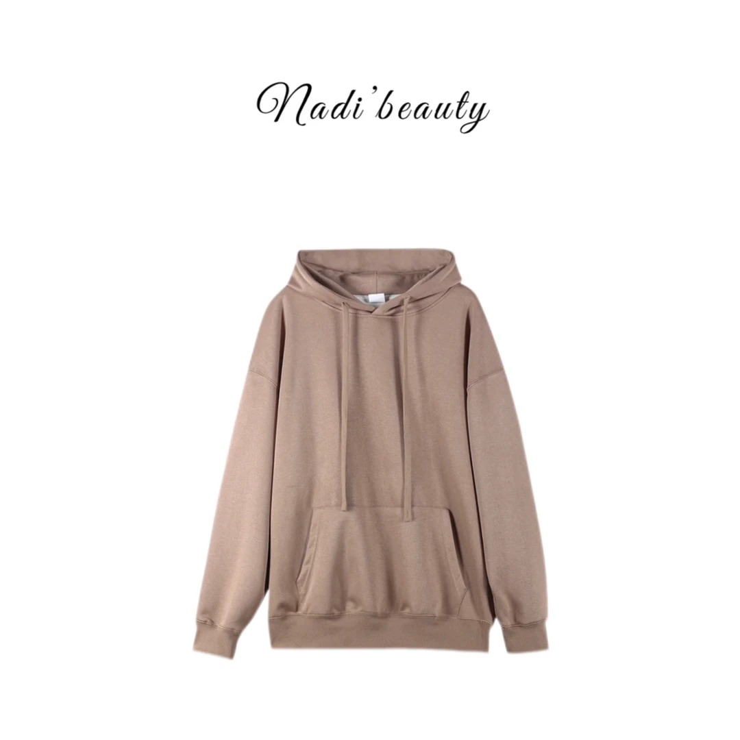 Nadira【肯豆出街】新款重磅秋冬款美式连帽卫衣EBWYWMYC01