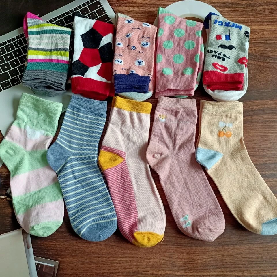 直播间选闺蜜聚会袜子秋冬季袜子严重瑕疵