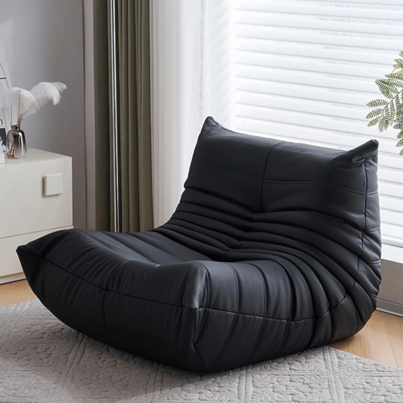 毛毛虫懒人沙发单人阳台沙发椅客厅卧室可躺可卧落地沙发椅