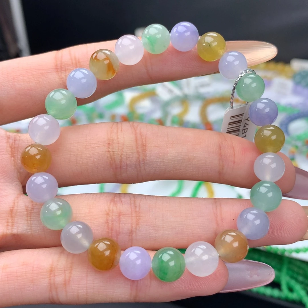 翡翠手链未镶嵌卡