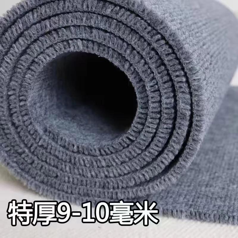 高密度商用机特厚细条纹地毯隔音耐磨抗脏台球厅美容院展厅家用毯