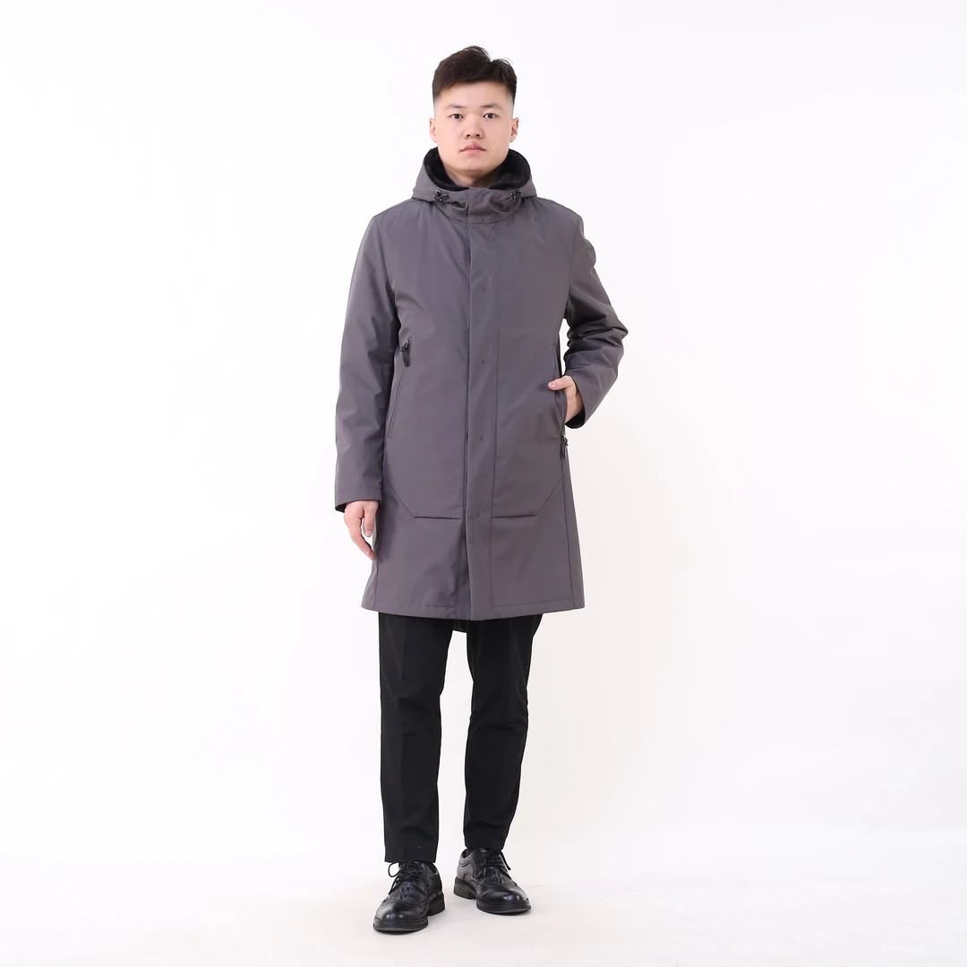 ANBC19788-7-002/001-8-001男款水貂内胆派克服