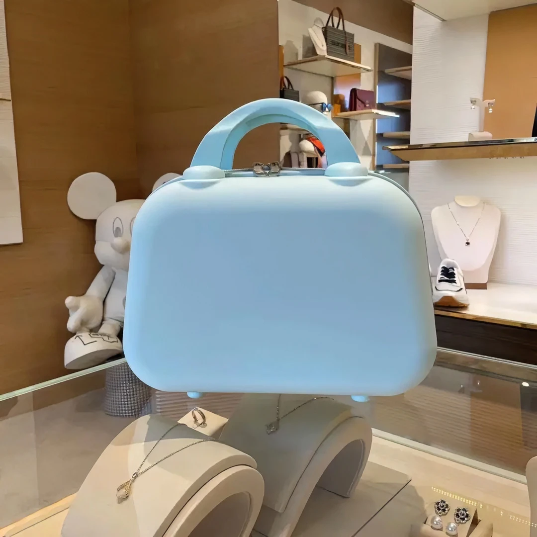 行李箱女士专用手提14寸化妆箱小旅行收纳包网红高颜值化妆收纳箱