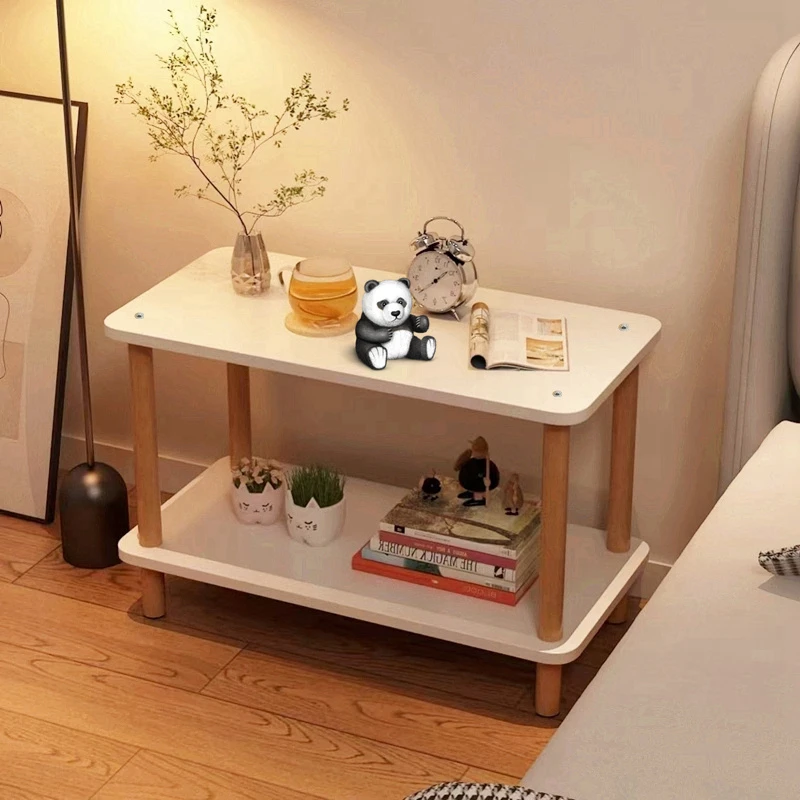 客厅简约现代边几角几床头置物架家用茶几卧室简易小型柜储物桌子