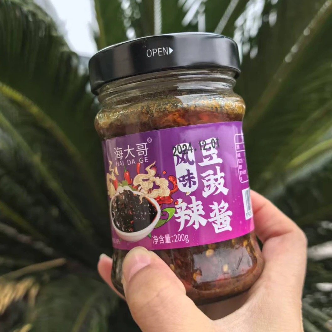 200g风味豆豉辣酱