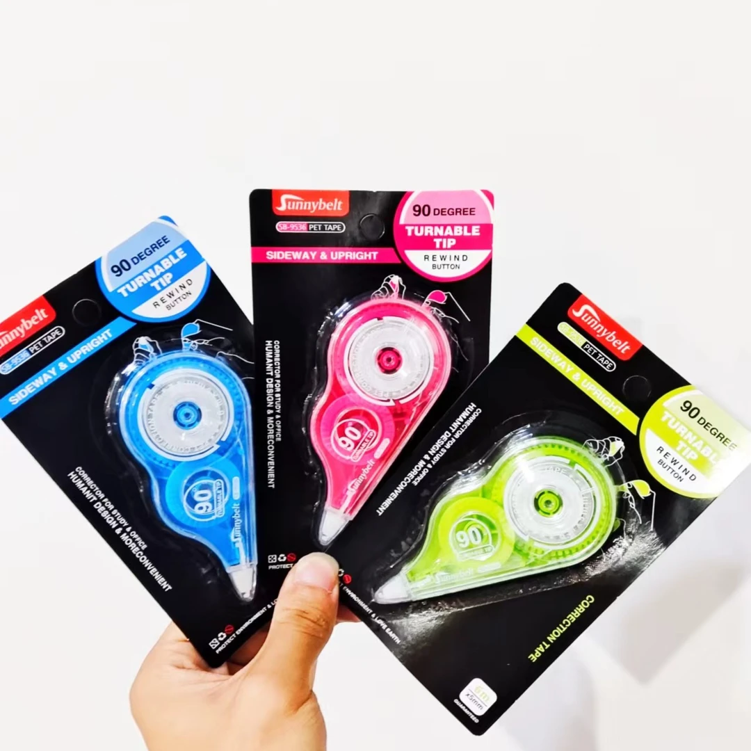 大容量PET膜带修正带