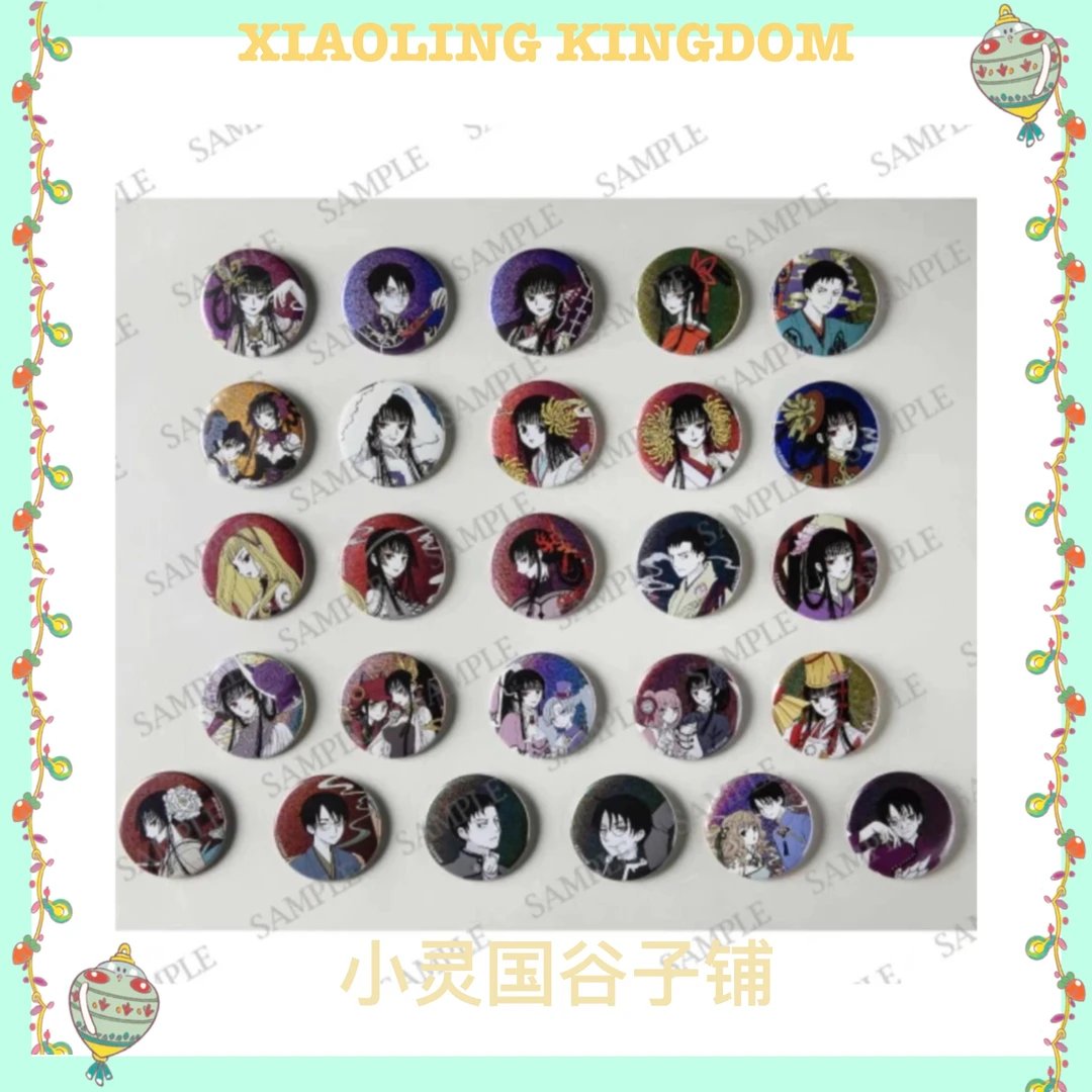 【小灵国】Clamp原画展 魔卡少女小樱/四月一日 正比Q版吧唧盲盒