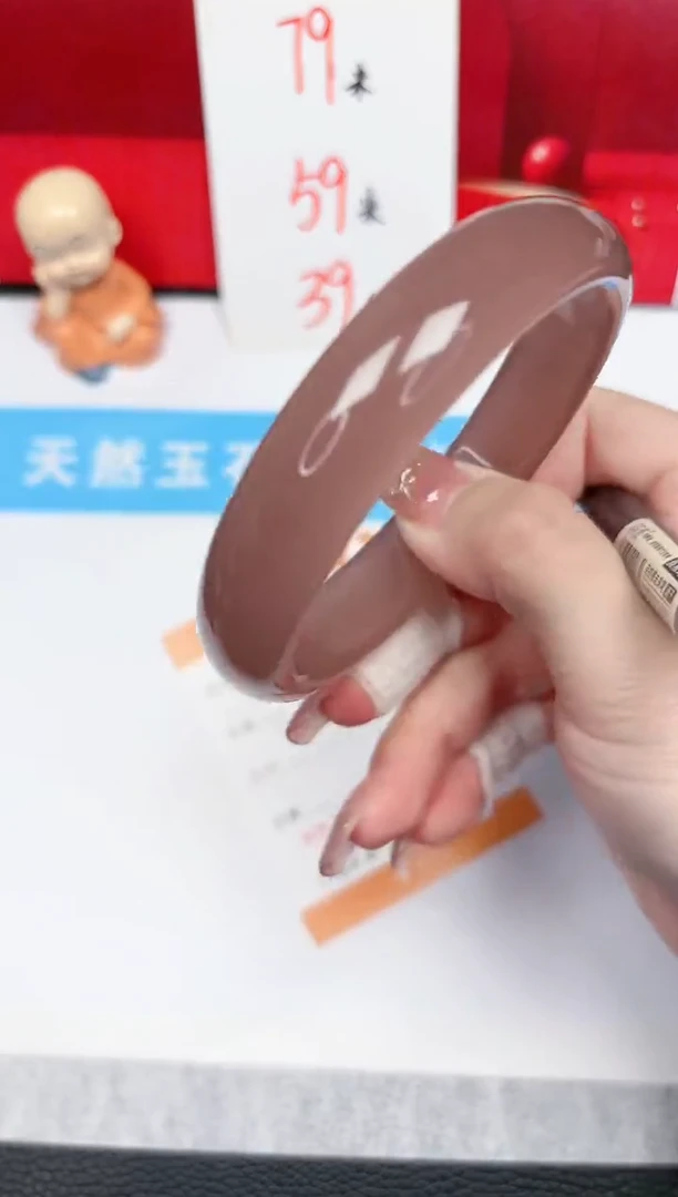 【闪购商品】石英质玉手镯未镶嵌80-64.3