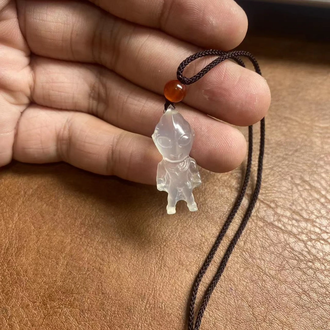 天然岫玉奥特曼(您相信光吗)