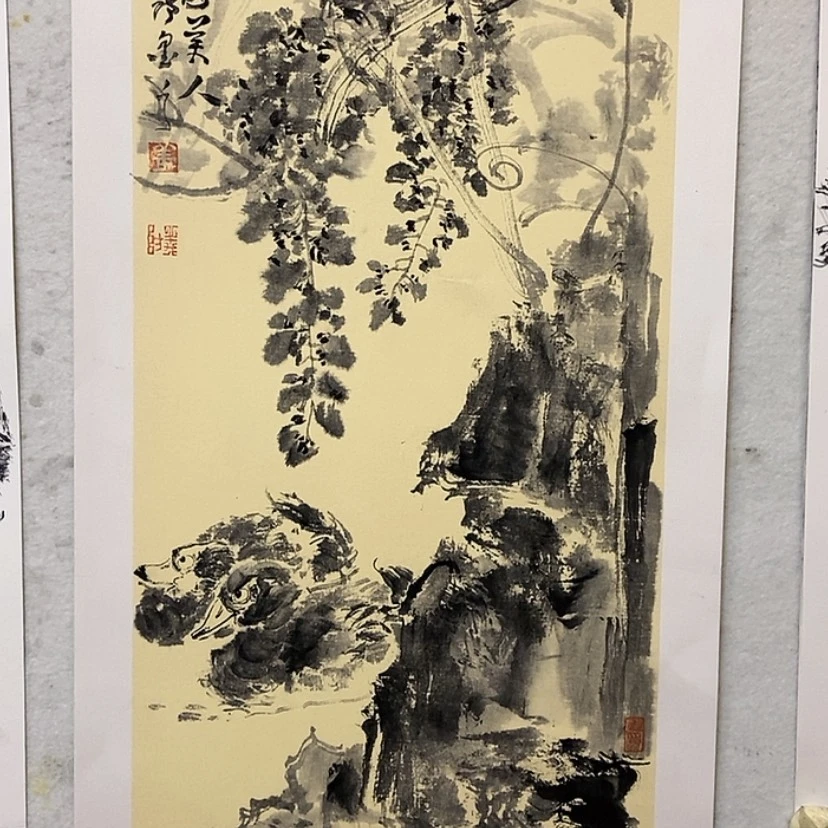 【闪购商品】绘画不**人水墨丹青作品欣赏