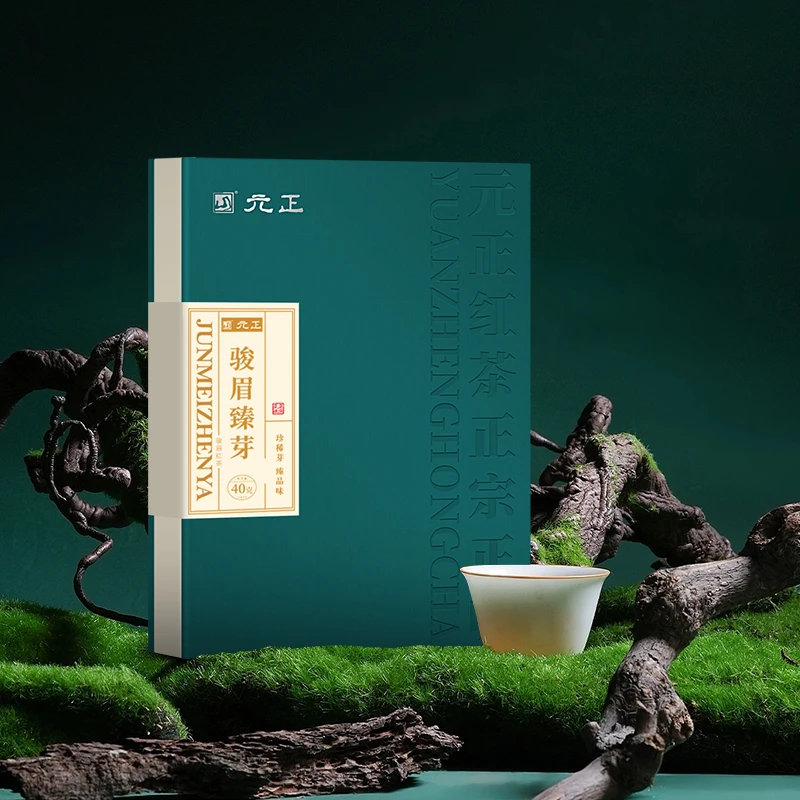 【直播间专属】骏眉红茶骏眉臻芽书型盒40g