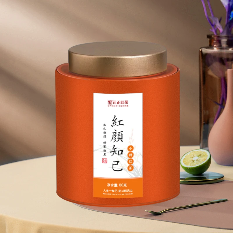 元正红茶小种红茶红颜知己罐装香甜80g正宗武夷山