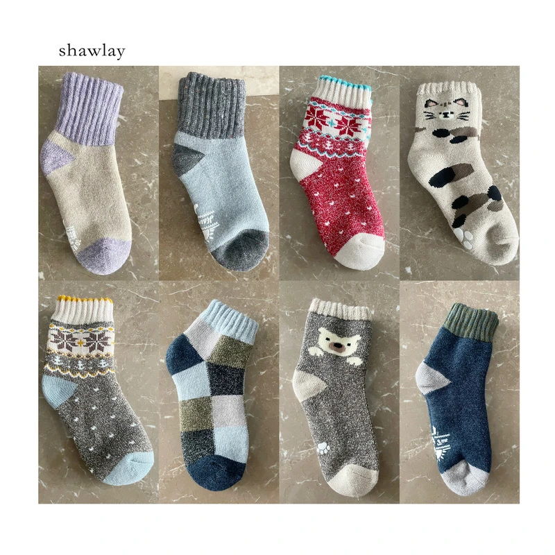 冬季厚款家居地板袜 袜子合集SO2044