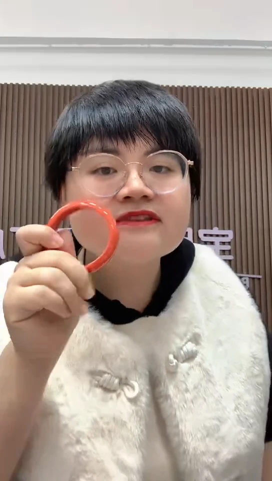 【闪购商品】琉璃手工艺品12019红三镯【备注圈口】