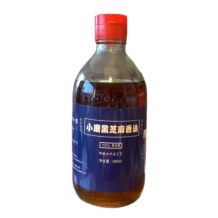 同升源 小磨黑芝麻香油 350ml