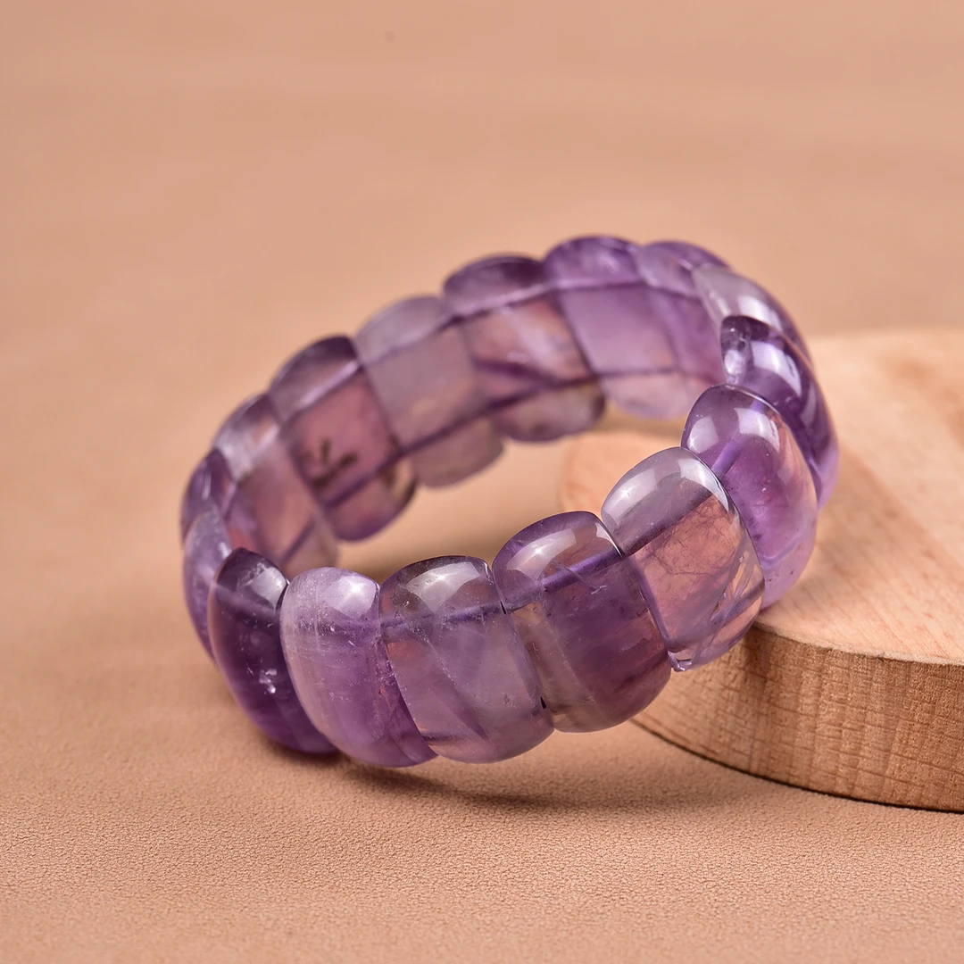天然巴西紫水晶手排 K570—多样性发