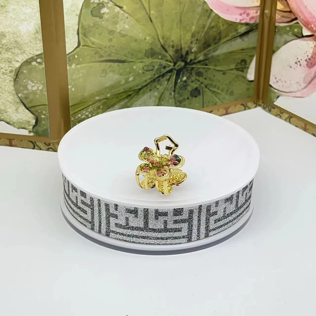 天然彩色碧玺发卡 K845—多样性发