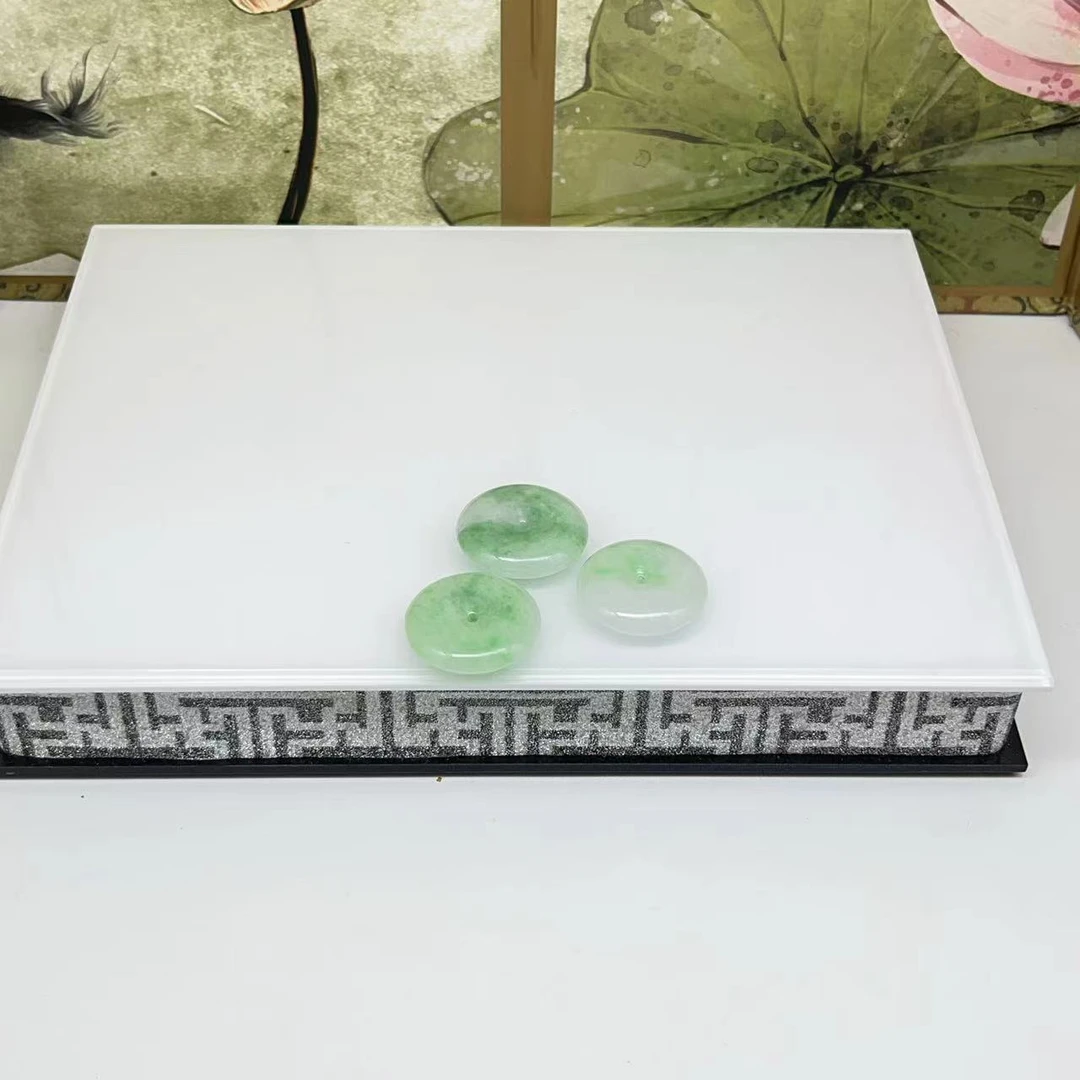 天然缅甸a货翡翠平安扣吊坠 C382—多样性发一件