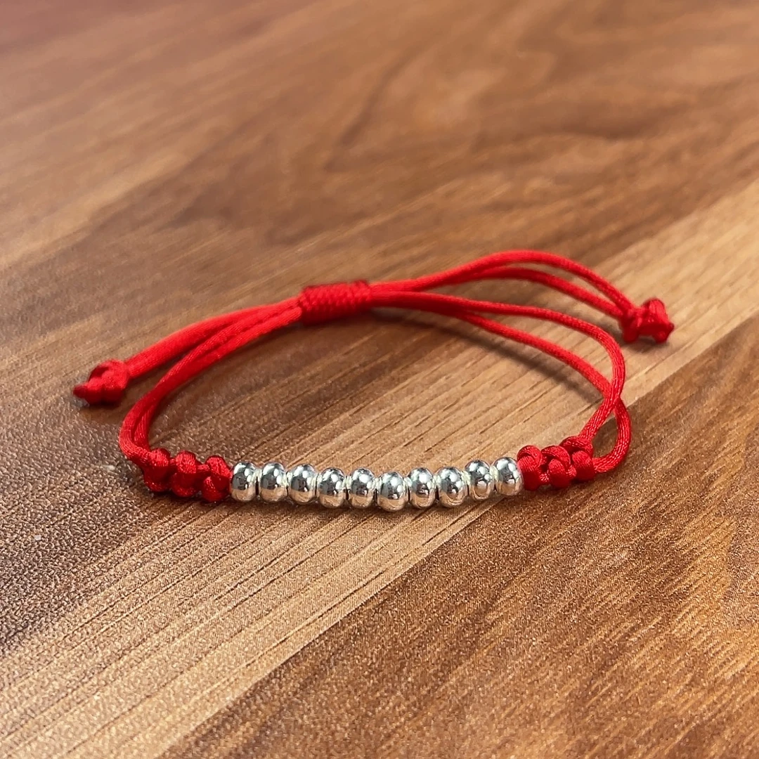 足银手链 纯银饰品十全十美转运珠 Y217 YS