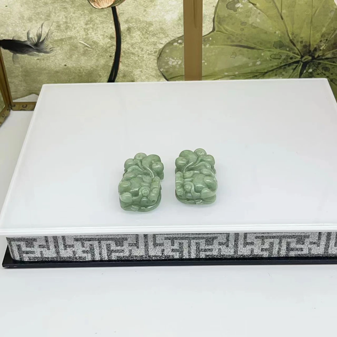 天然缅甸a货翡翠貔貅吊坠 C314—多样性发一件