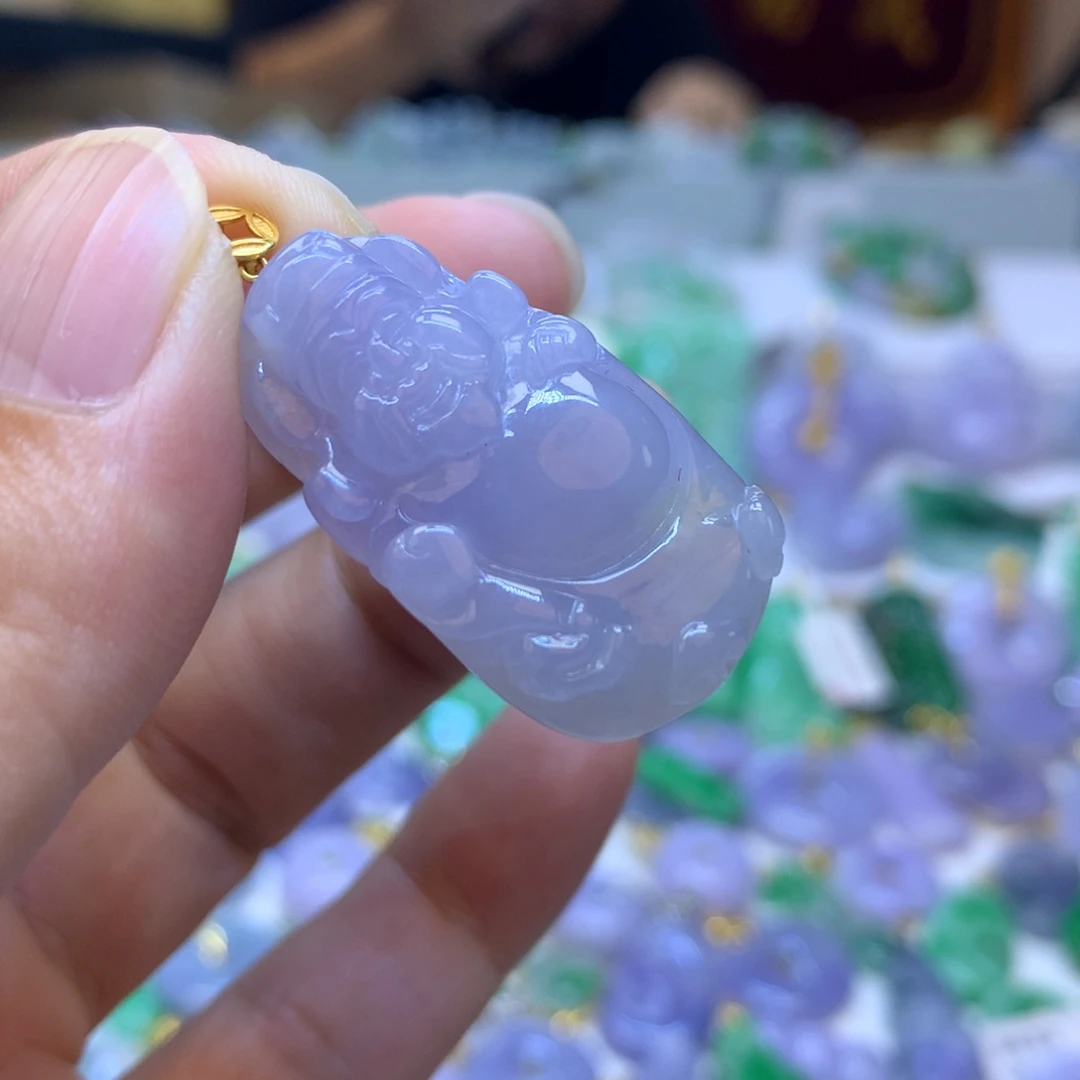 翡翠颈饰18K金镶嵌bachunvchubm