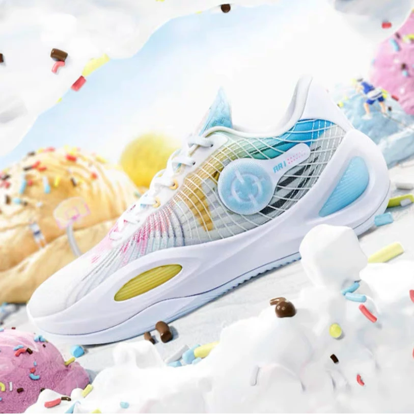 准者里弗斯V2篮球鞋低帮透气耐磨防滑专业实战缓震训练运动鞋