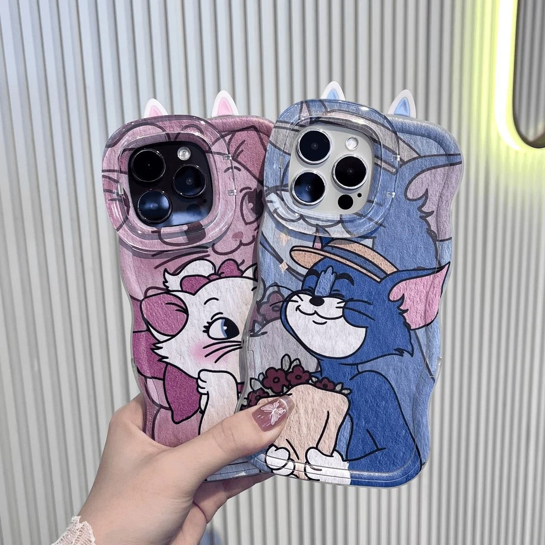 适用捧花汤姆玛丽双支架板凳壳适用苹果15iphone16华为小米防摔手