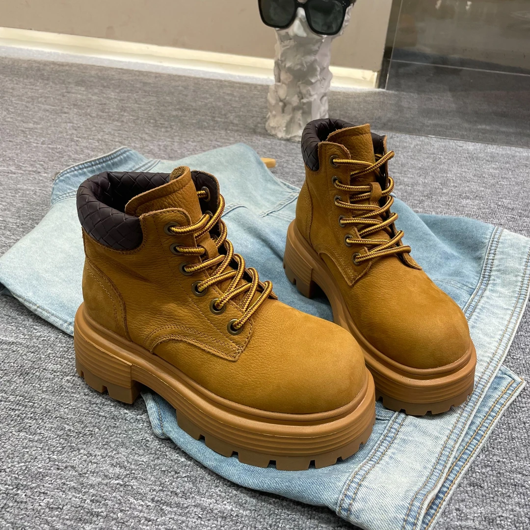 ALICE运动时尚百搭夏季真皮春季厚底ins休闲板鞋29-1003