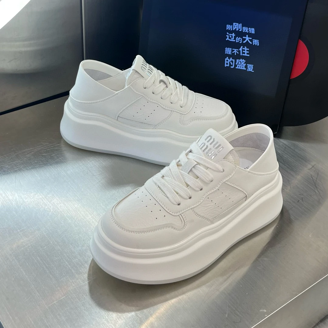ALICE运动时尚百搭夏季真皮春季厚底ins休闲板鞋29-8365
