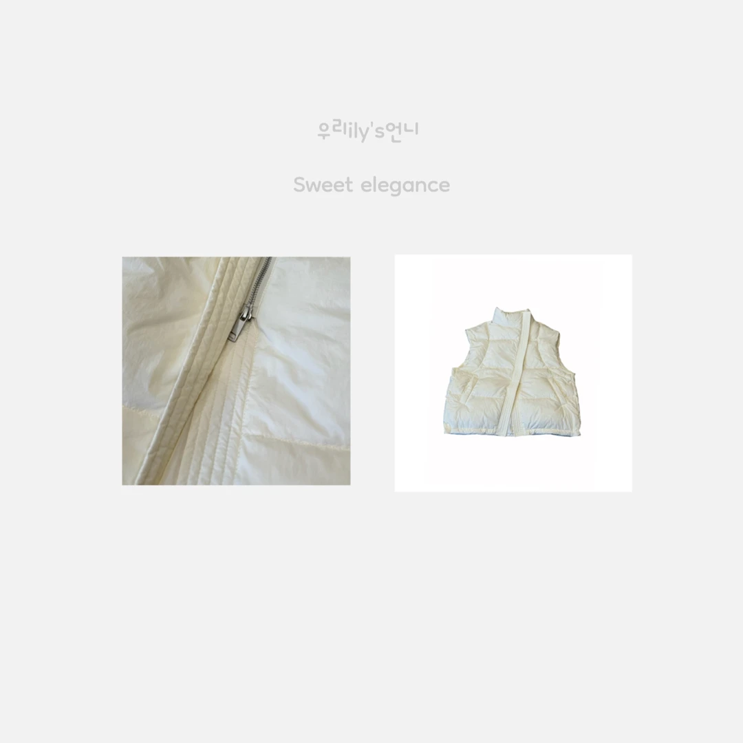 【玫瑰泡芙】New-韩版90白鸭绒 10%毛片设计师款洋气保暖羽绒马甲
