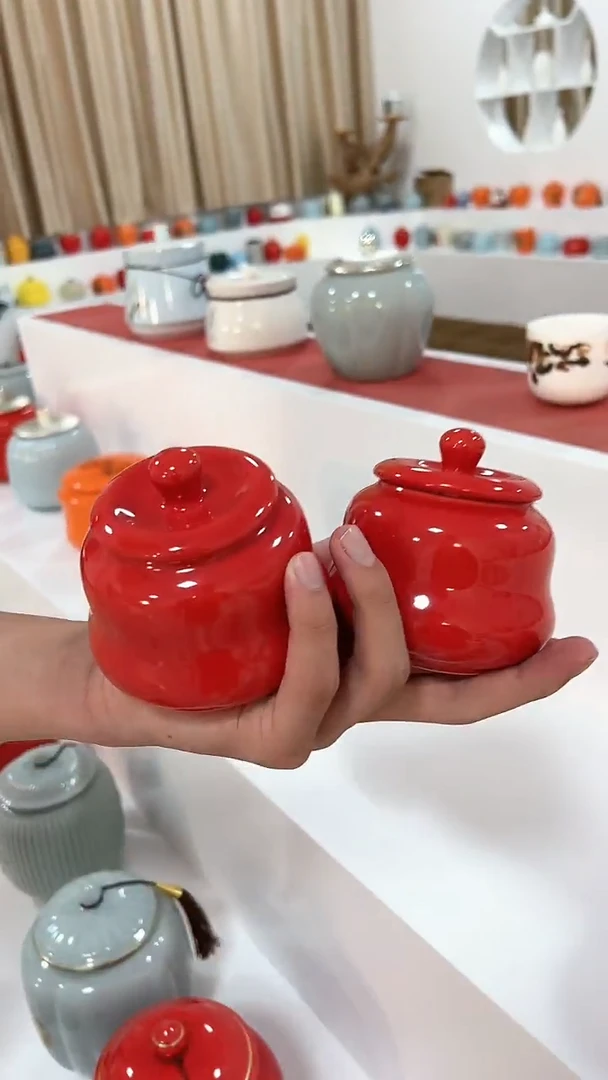 【闪购商品】紫砂茶叶罐@@腾昇茶器专属链接A016两个