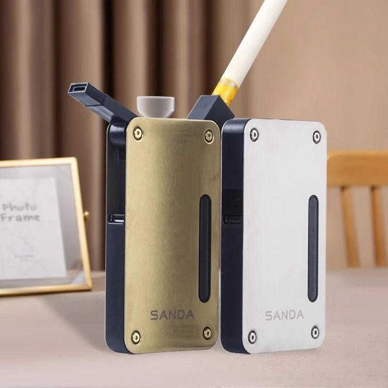 高档三达超波便携式铝合金过滤烟嘴两用型不漏水定制礼