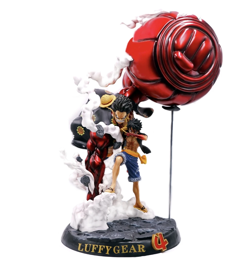 海贼王超大猿王枪F4路飞手办四档双路飞优质潮玩生日礼物现货摆件