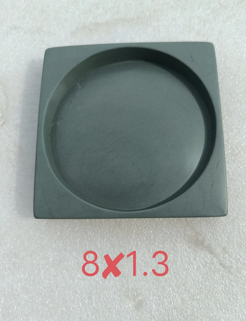 砚台   洮砚   喇嘛涯老坑石料    天圆地方 规格实用砚