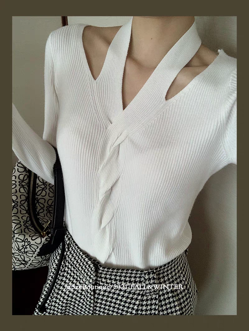 #544曲珠针织打底上衣（默认微瑕no退换）