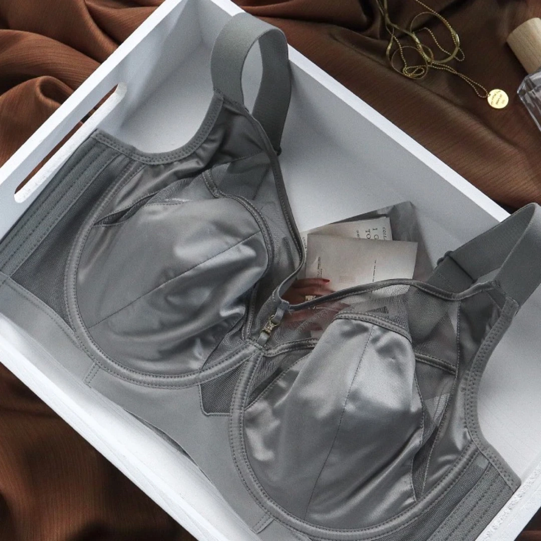 2025早春新品!!超薄显瘦内衣女薄款防下垂文胸大码大胸显小