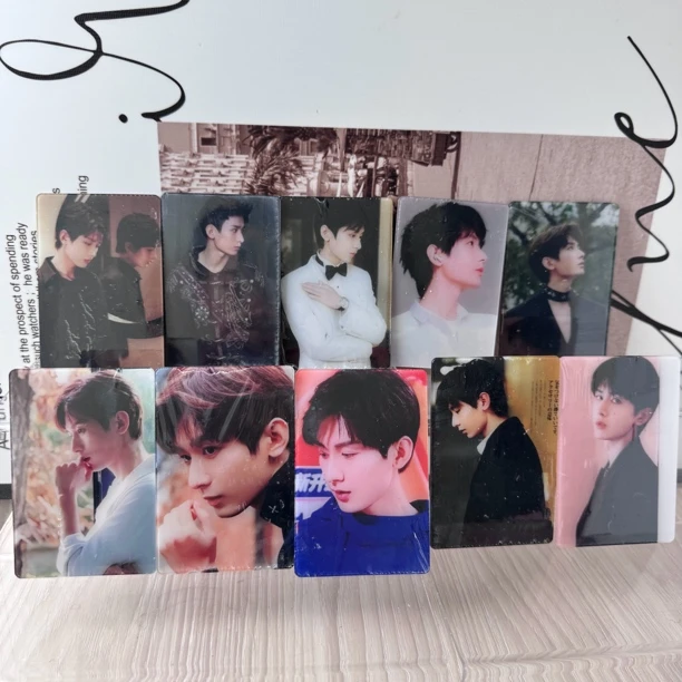 成毅明星周边明信片双面夹层3寸亚克力小卡