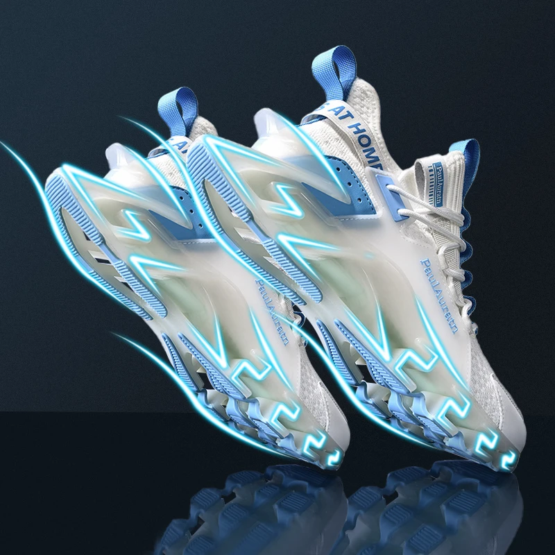 【质丰甄选】刀锋鞋子男春秋季潮鞋减震运动鞋休闲跑步鞋爆款网鞋