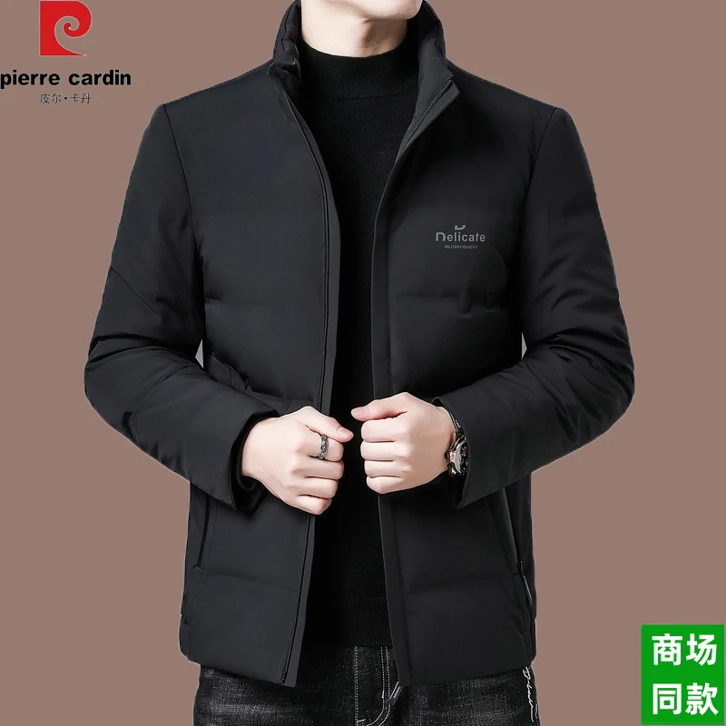 【国际大牌皮尔卡丹】特价羽绒服男士冬季时尚潮流保暖防寒衣外套男