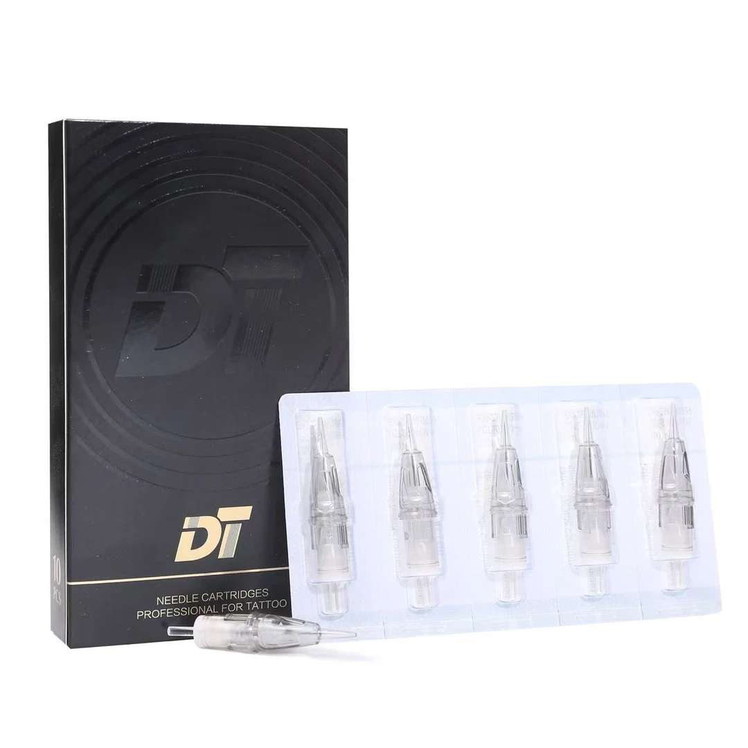 DT精品电流仪灰针野生眉越式唇颗粒线条丝绒眉电流仪专用长锥针头