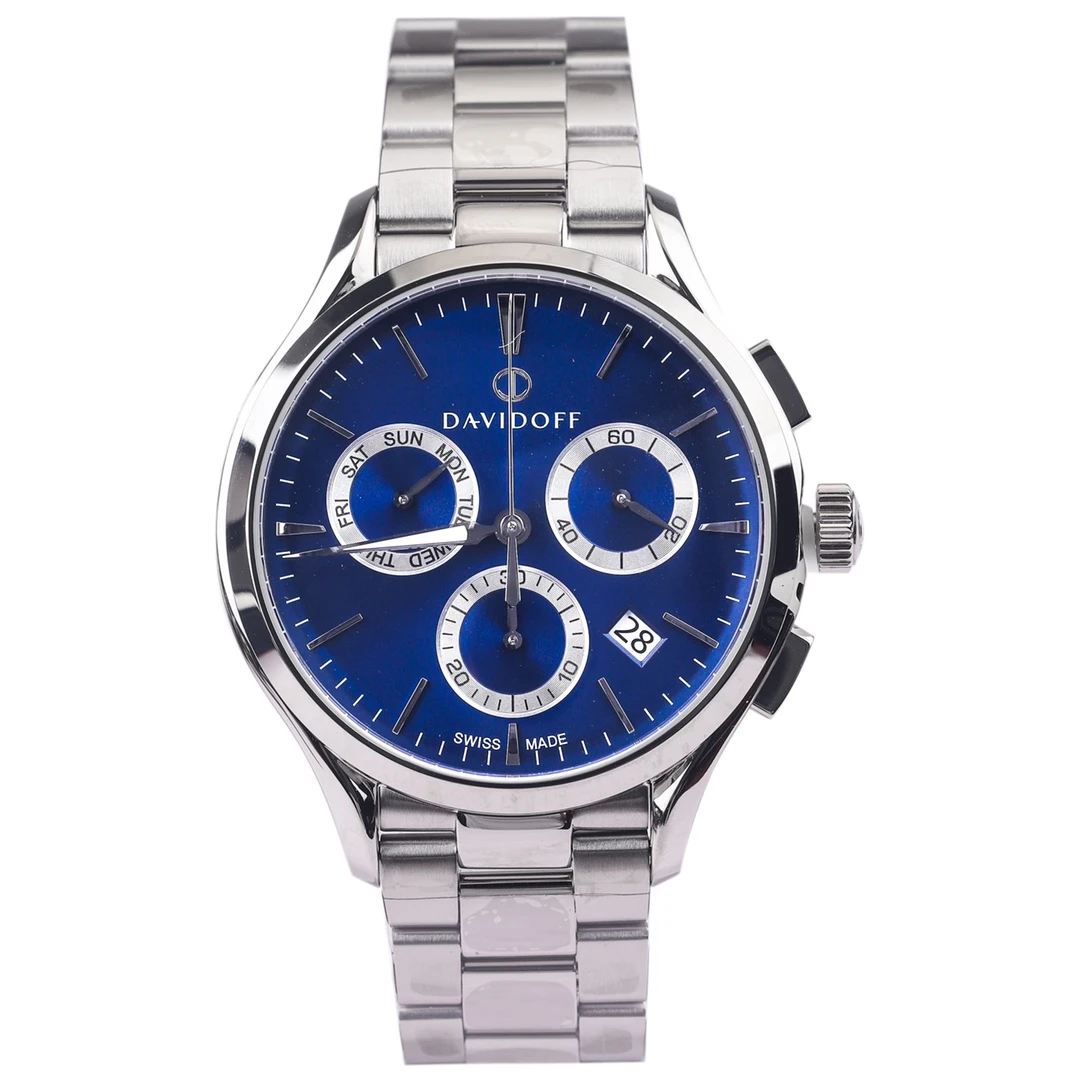 99新  S/大卫杜夫/公价3619/领袖1号/未使用全套/41mm