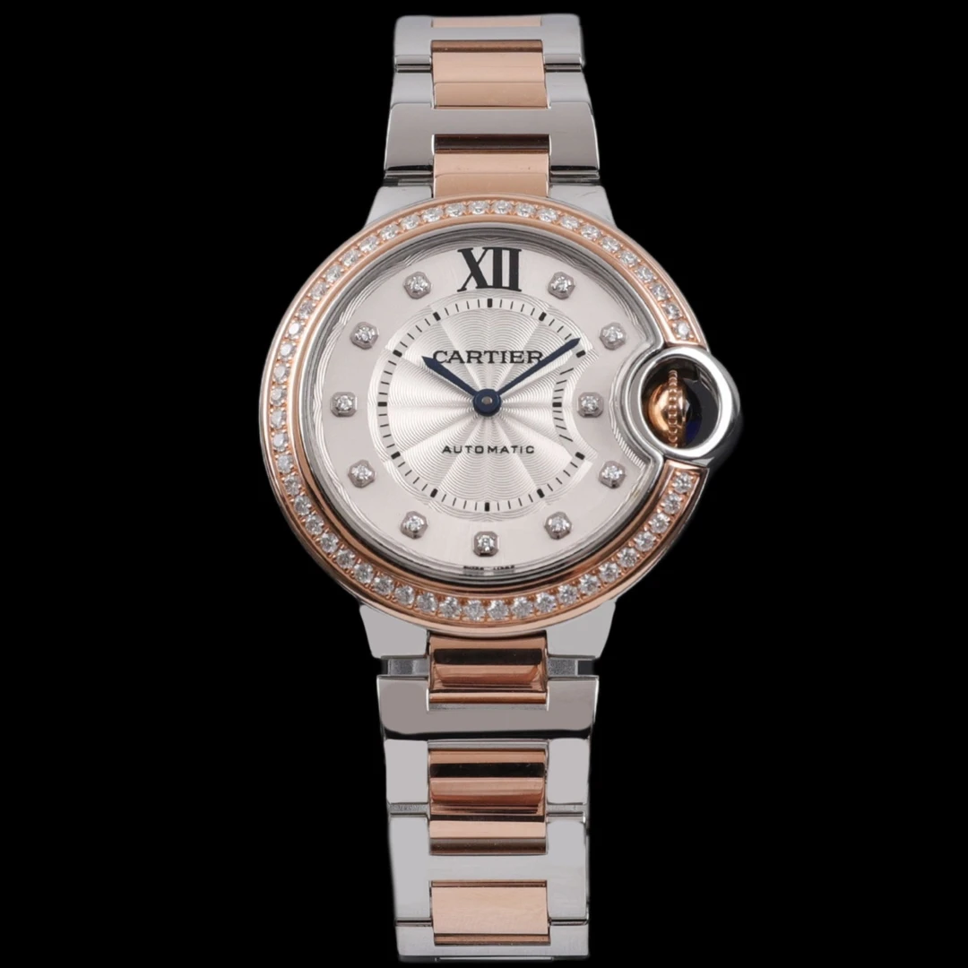 95新 Cartier/卡地亚 S/公价127000/蓝气球WE902077/单表/33mm