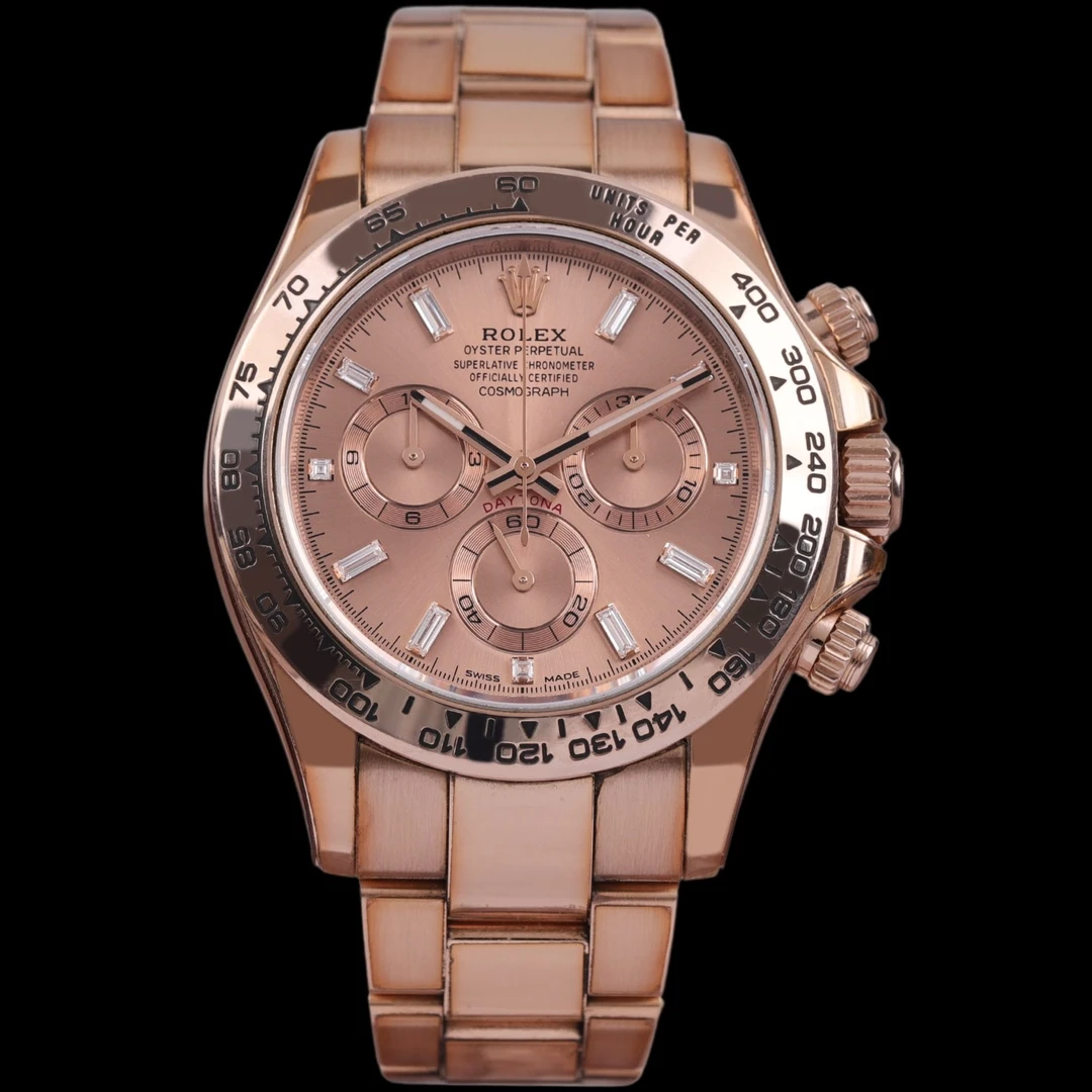 95新 Rolex/劳力士 童童/公价356400/粉冰糖116505/19年1月/40mm
