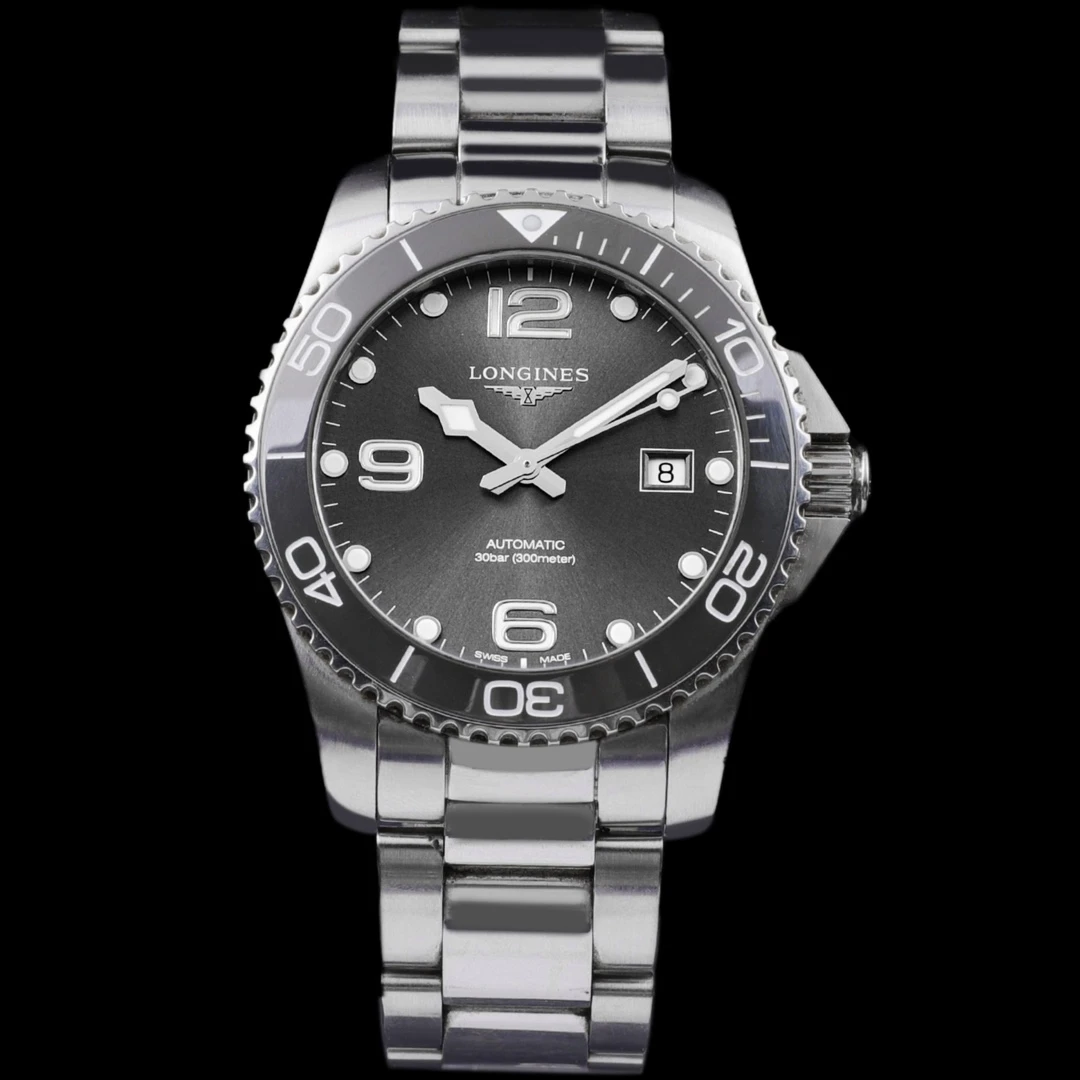 全新未使用 Longines/浪琴 童童/灰康卡斯/未使用全套/41mm