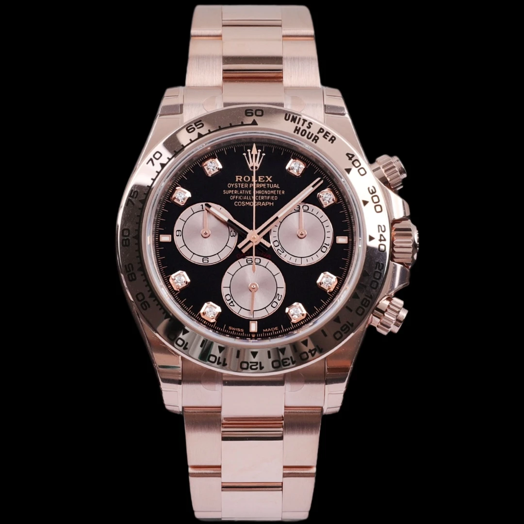 99新 Rolex/劳力士 S金眼睛钻刻126505/24年全套/公价386100/40mm