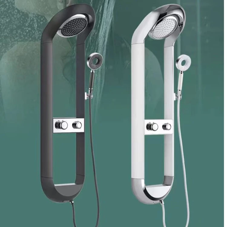 德国淋浴屏花洒套装冷热水家用卫生间淋浴房洗澡花洒网红款花洒