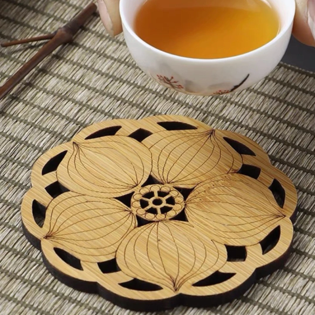 五叶杯垫隔热垫防烫垫