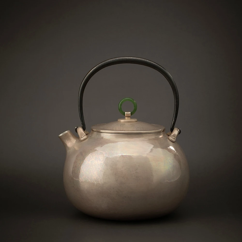 【宽山】钱袋银壶 玉环（一块打）