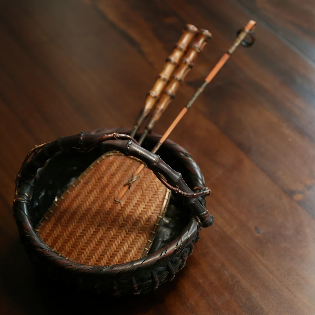 【觉庐】炉扇 纯手工竹编